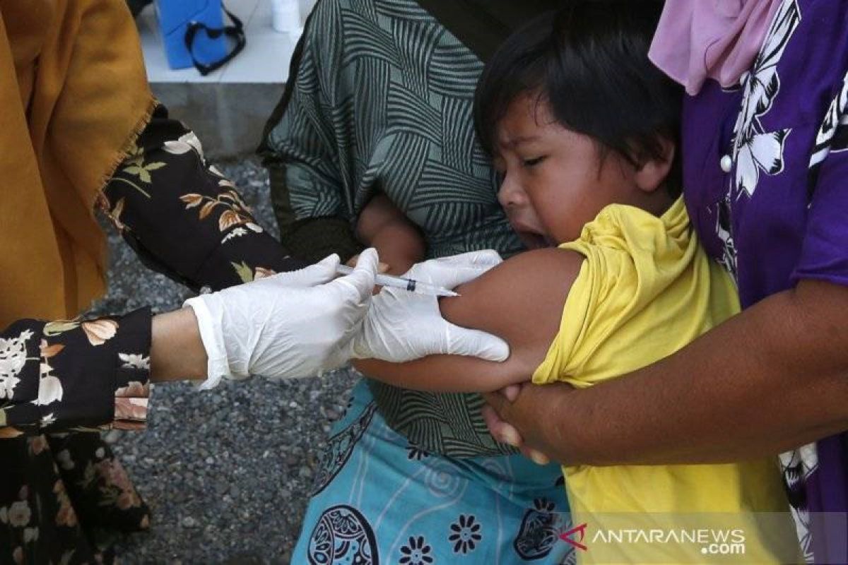 Imunisasi Campak Rubella di Sulut capai 8,8 persen dari sasaran