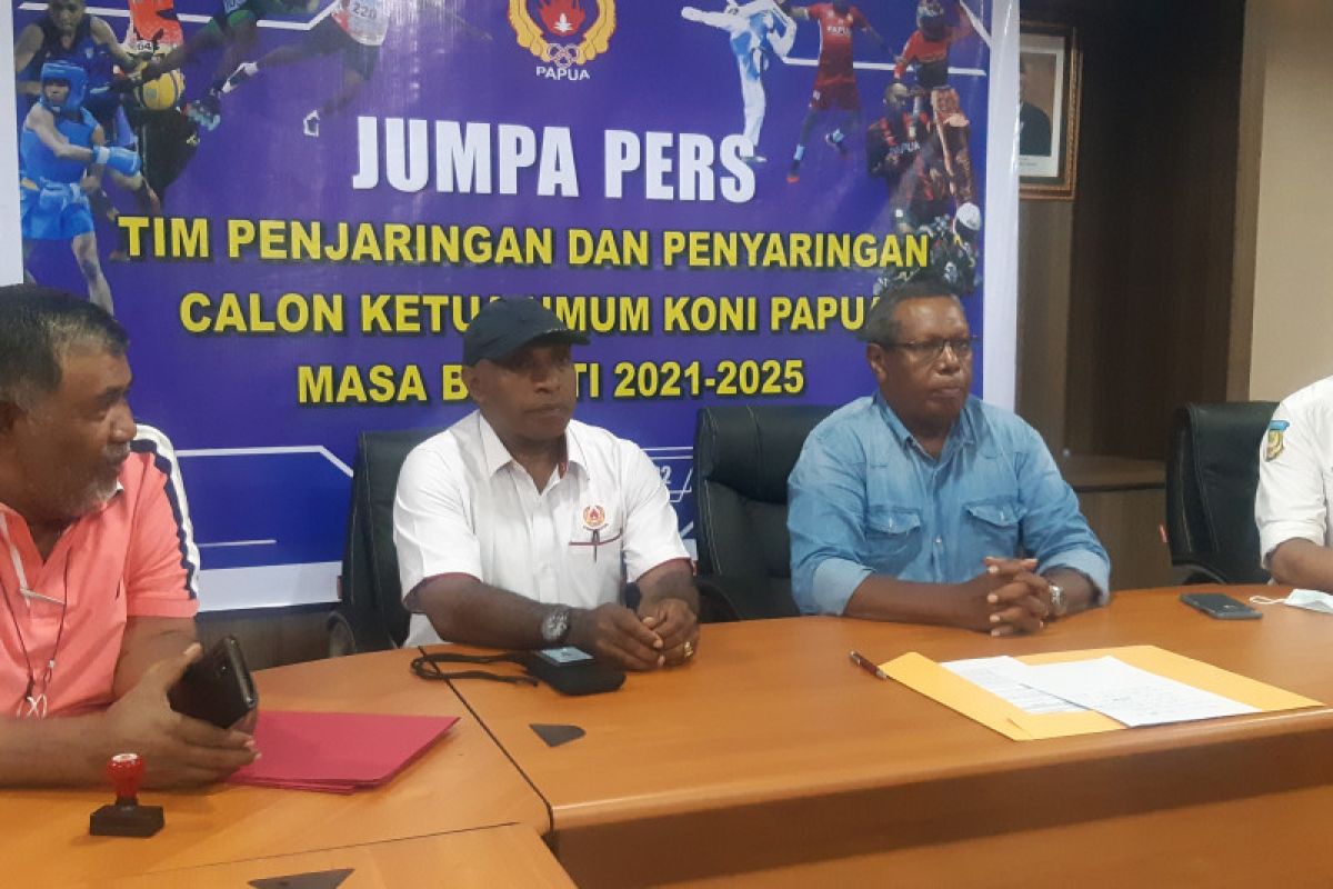 Tim penyaringan buka pendaftaran calon ketua umum KONI Papua