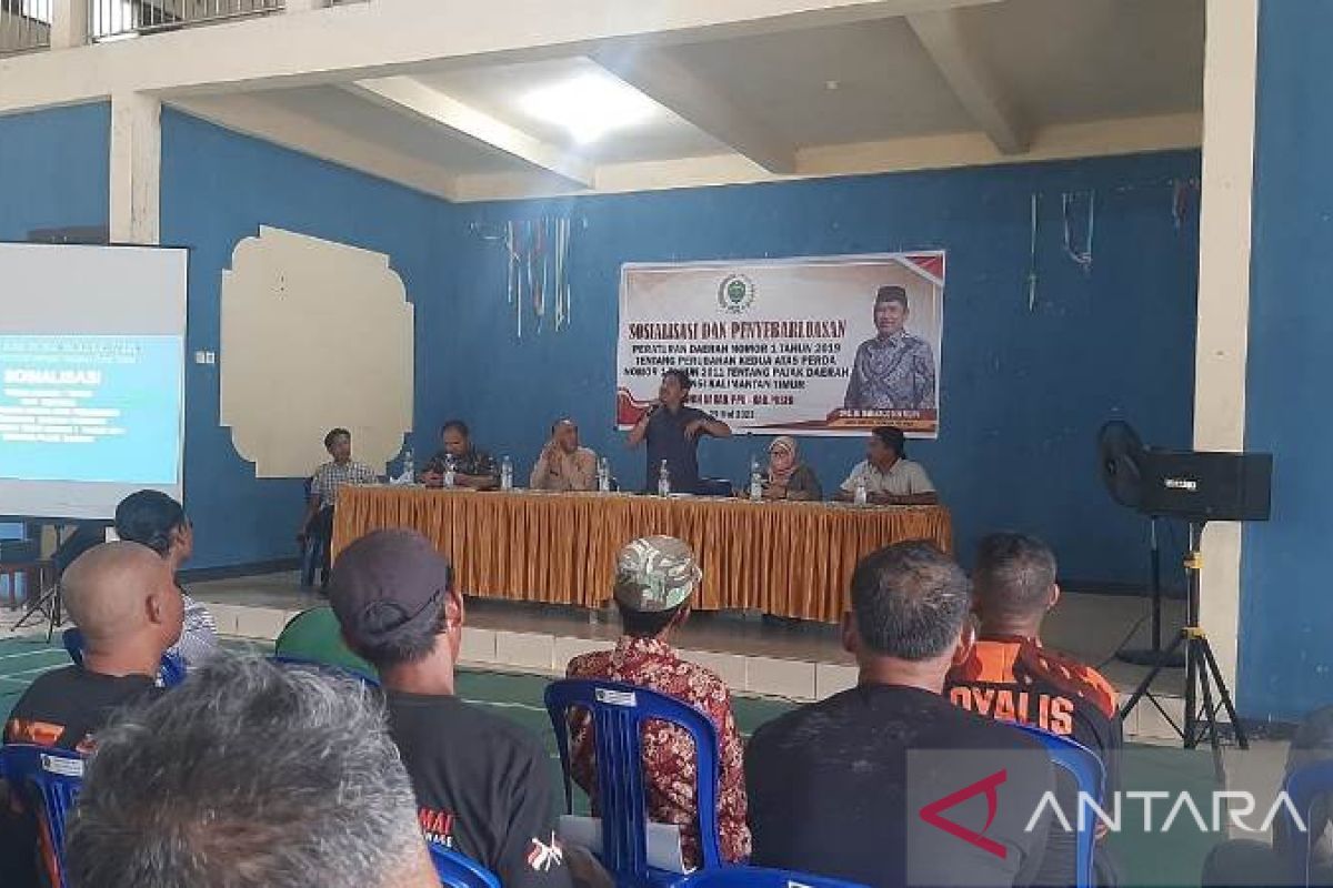 Legislator Provinsi Kalimantan Timur  ajak masyarakat taat bayar pajak