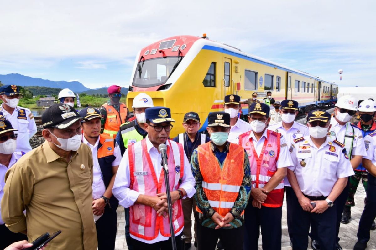 Tiga bupati di Sulsel lapor pembebasan lahan proyek KA rampung