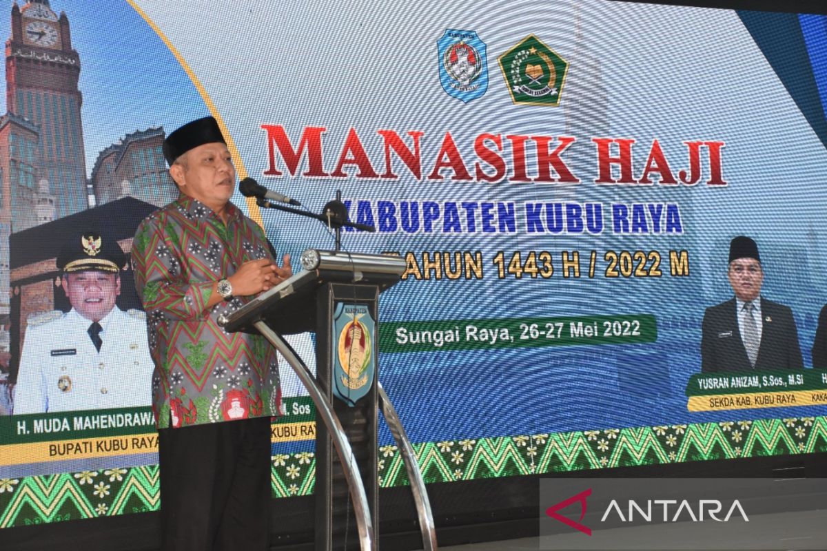 Pemkab Kubu Raya siapkan keberangkatan 139 calon jamaah haji 2022