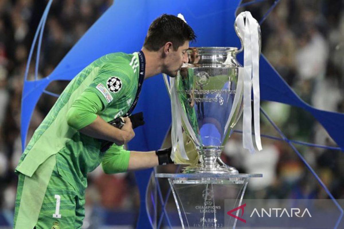 Thibaut Courtois pemain terbaik final Liga Champions