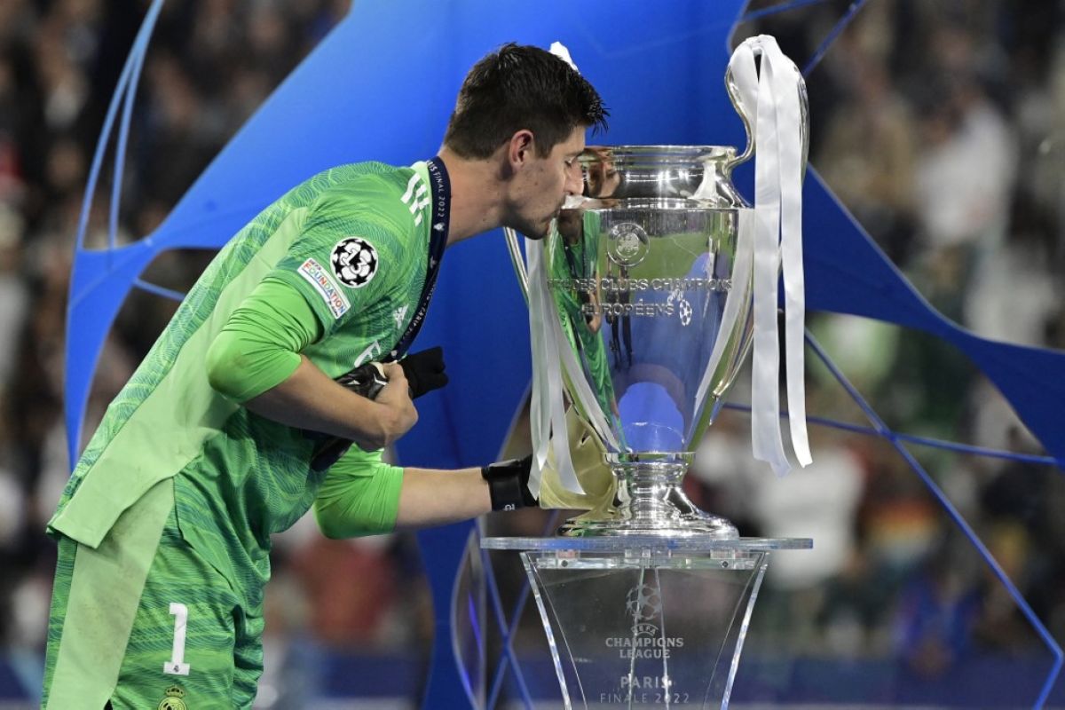 Thibaut Courtois jadi pemain terbaik final Liga Champions