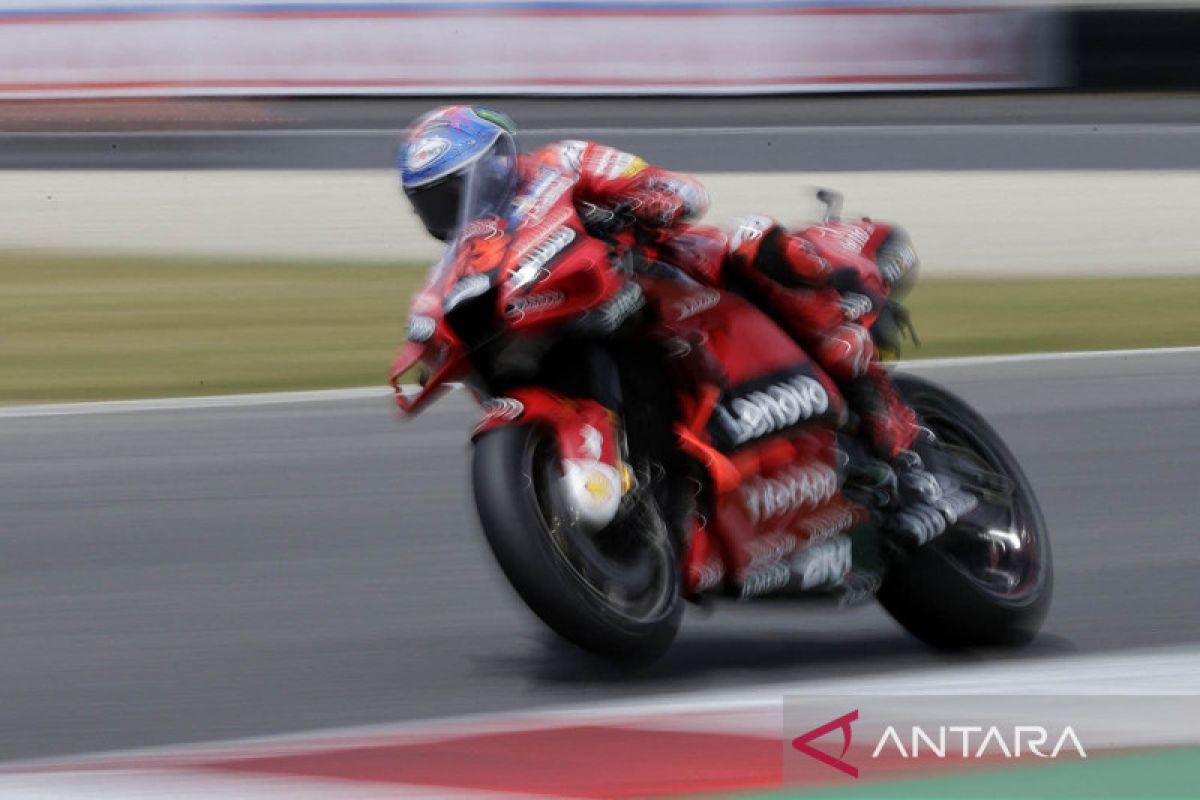 Bagnaia dominasi latihan GP Jerman dengan rekor Sirkuit Sachsenring