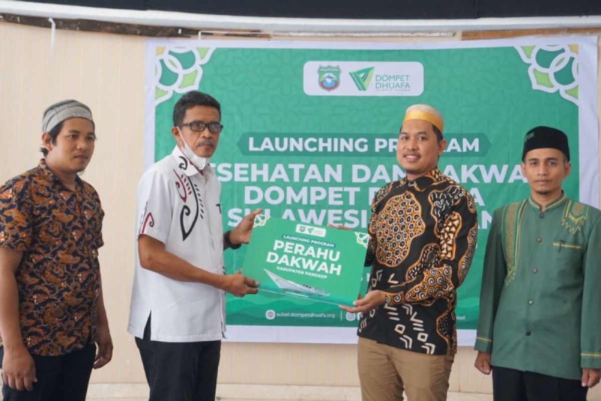 Dompet Dhuafa Sulsel dukung program perahu dakwah dan sanitasi 300 jamban di Kabupaten Pangkep