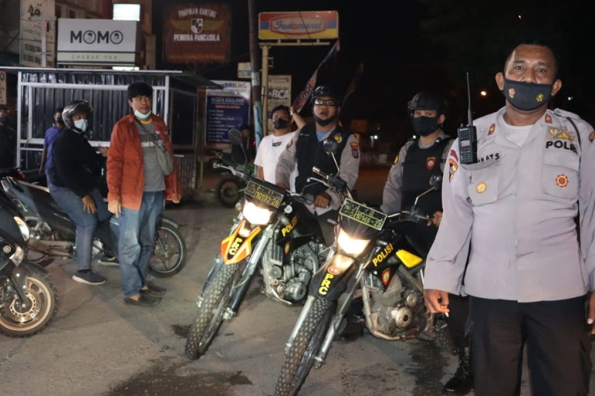 Polrestabes Medan patroli gabungan antisipasi kejahatan jalanan