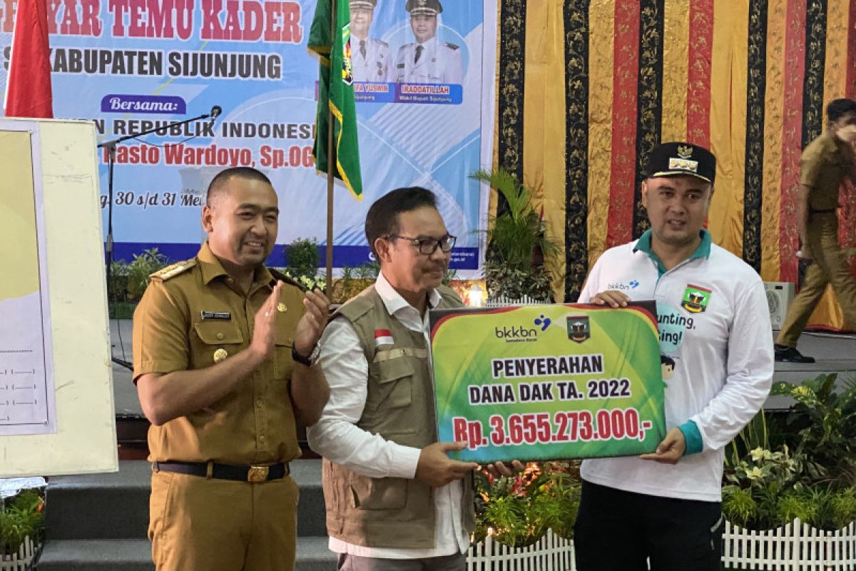 Kepala BKKBN pantau kondisi KB di Sijunjung Sumbar