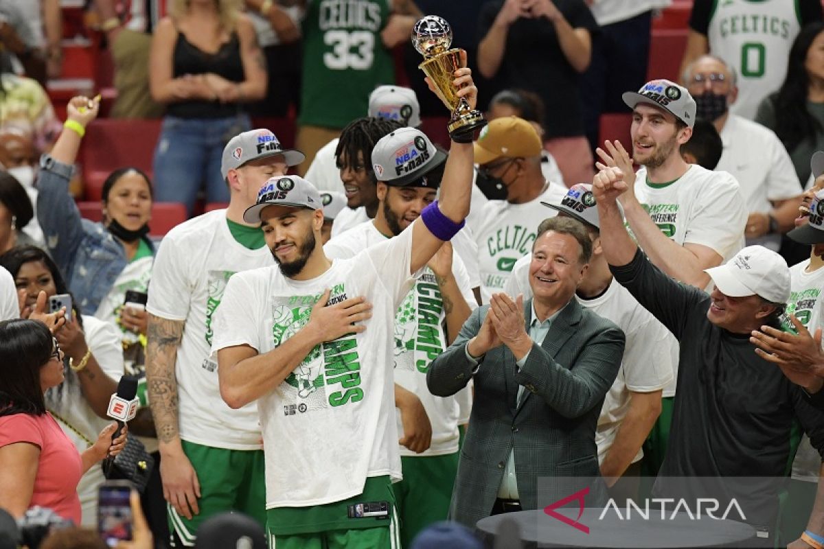 Jayson Tatum raih trofi MVP final  Timur NBA