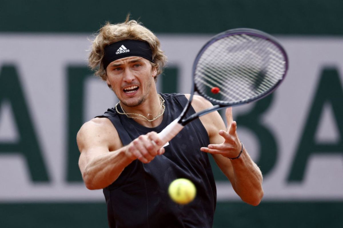 Zverev capai delapan besar French Open