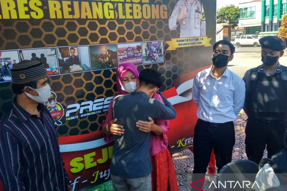 Pencuri HP ibu kandung di Rejang Lebong dibebaskan melalui keadilan restoratif