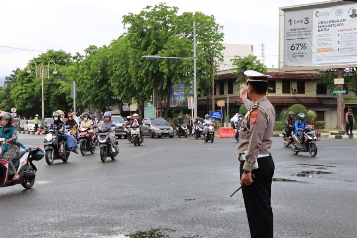 Banda Aceh terpilih sebagai kawasan tertib lalu lintas se-Indonesia
