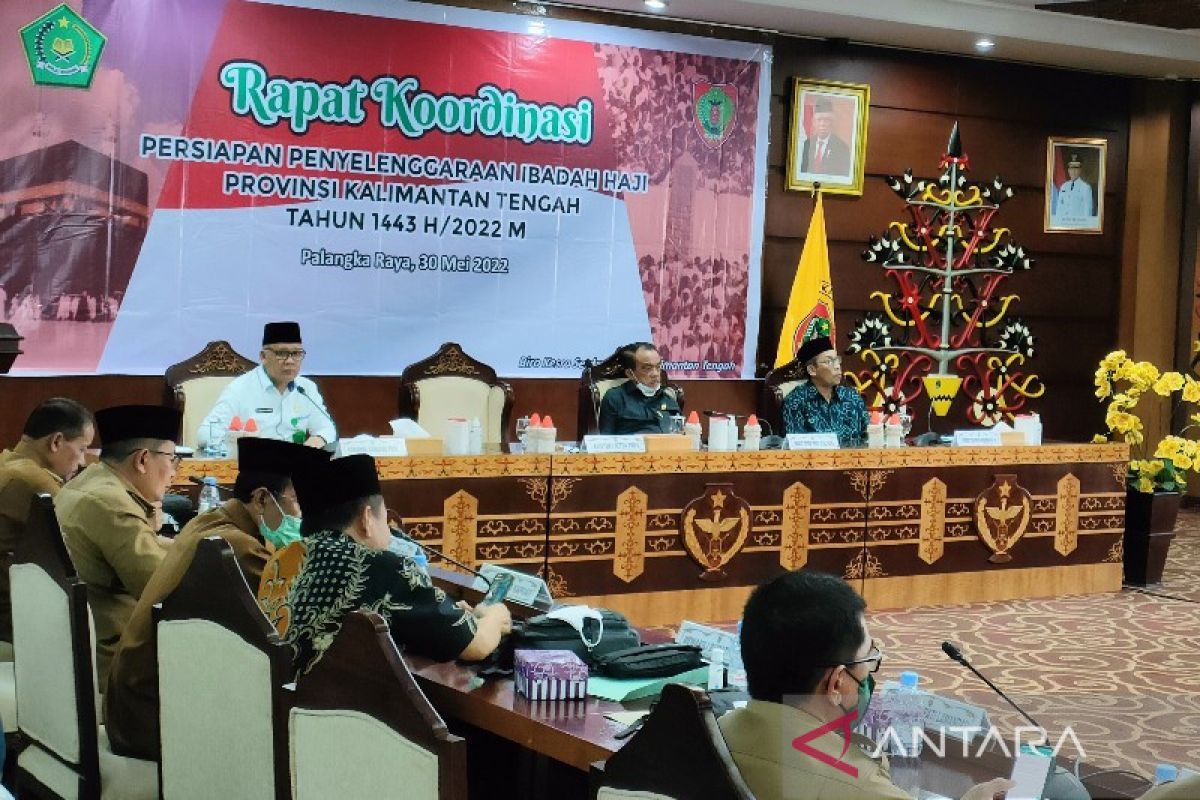 JCH Kalteng masuk kloter lima hingga tujuh Embarkasi Banjarmasin