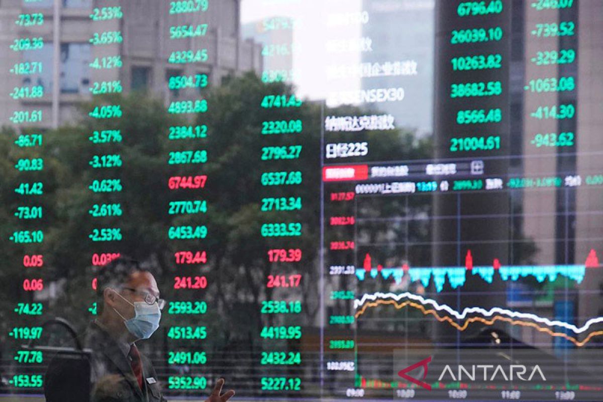 Saham China dibuka melemah, indeks Shanghai tergelincir 0,12 persen