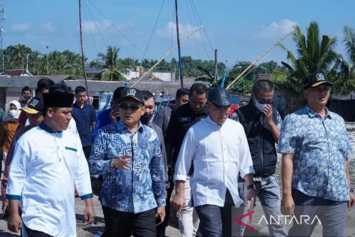 DPRD Babel tinjau kondisi Dermaga Tambat Perahu Dusun Batu Belubang