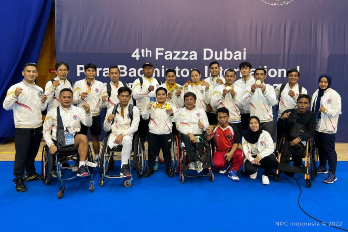 Para-bulu tangkis Indonesia raih enam gelar di Dubai