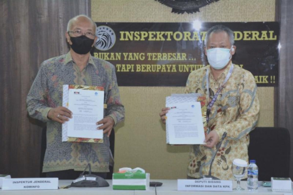 Kominfo-KPK kerja sama untuk aduan tipikor