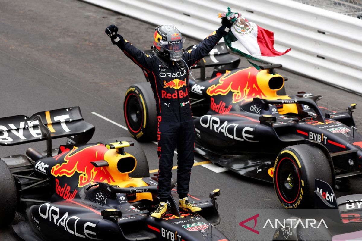Perez dipertahankan Red Bull hingga 2024setelah menangi GP Monako,