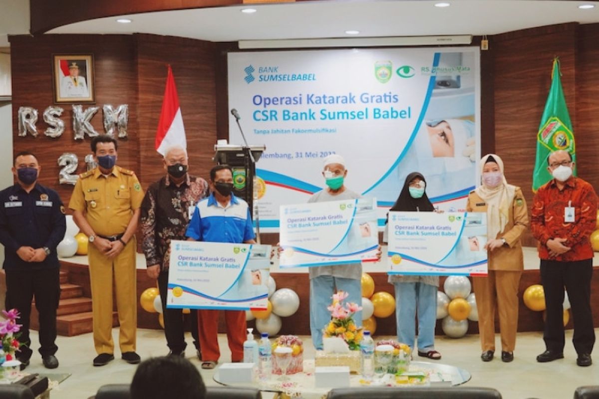 BSB salurkan bantuan operasi katarak ke masyarakat Sumsel