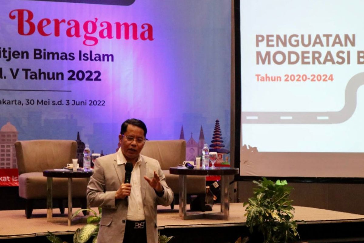 Kemenag tegaskan moderasi beragama bukan pemahaman liberal