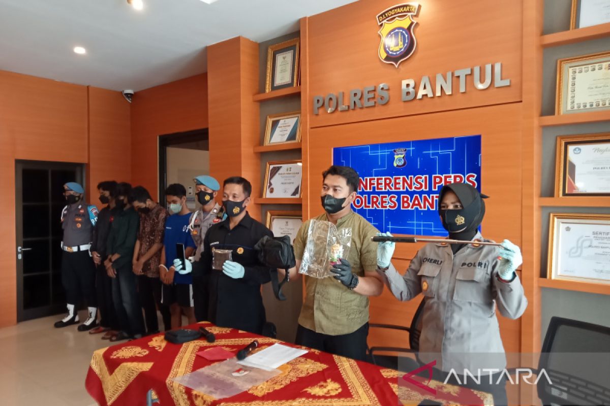 Polisi amankan empat remaja pelaku "klitih" di Bantul