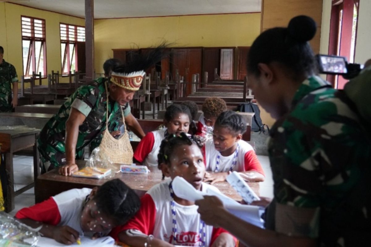 Kodam Kasuari siap bantu pemerintah dalam pengentasan buta aksara