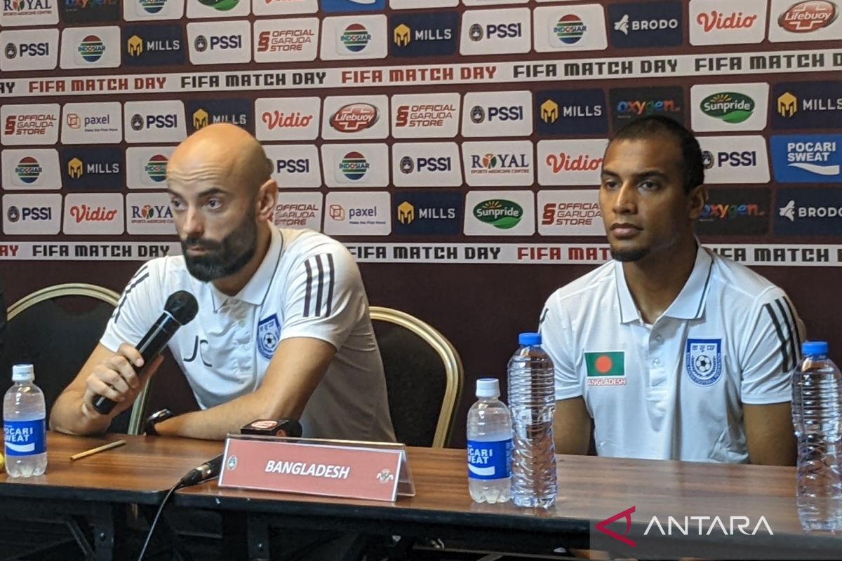 Pelatih Bangladesh: Kontra Indonesia bekal ke Kualifikasi Piala Asia
