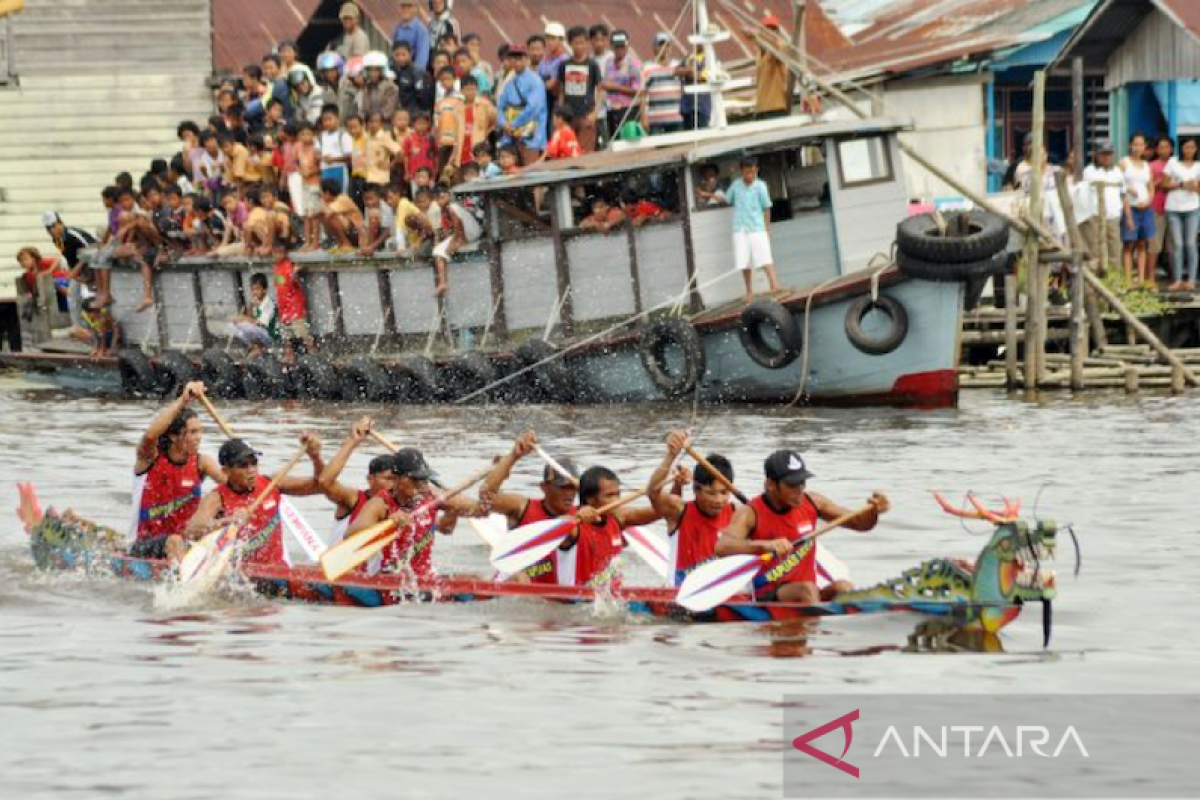 Gelorakan Fornas VI, Kabupaten OKI sukses gelar kompetisi bidar tradisional