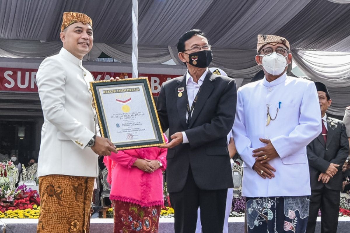 Jumlah peserta lomba inovasi daerah Pemkot Surabaya masuk MURI