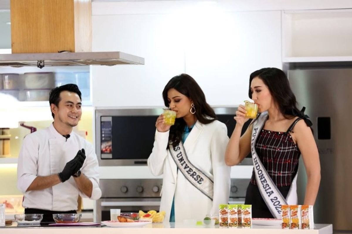 Harnaaz Sandhu Miss Universe 2021 dan Puteri Indonesia 2022 berkreasi menu dari jamu