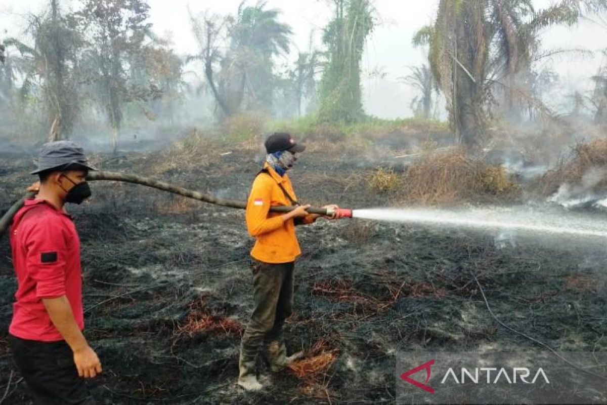 Kurang sumber air, pemadaman karhutla di Nagan Raya Aceh terhambat