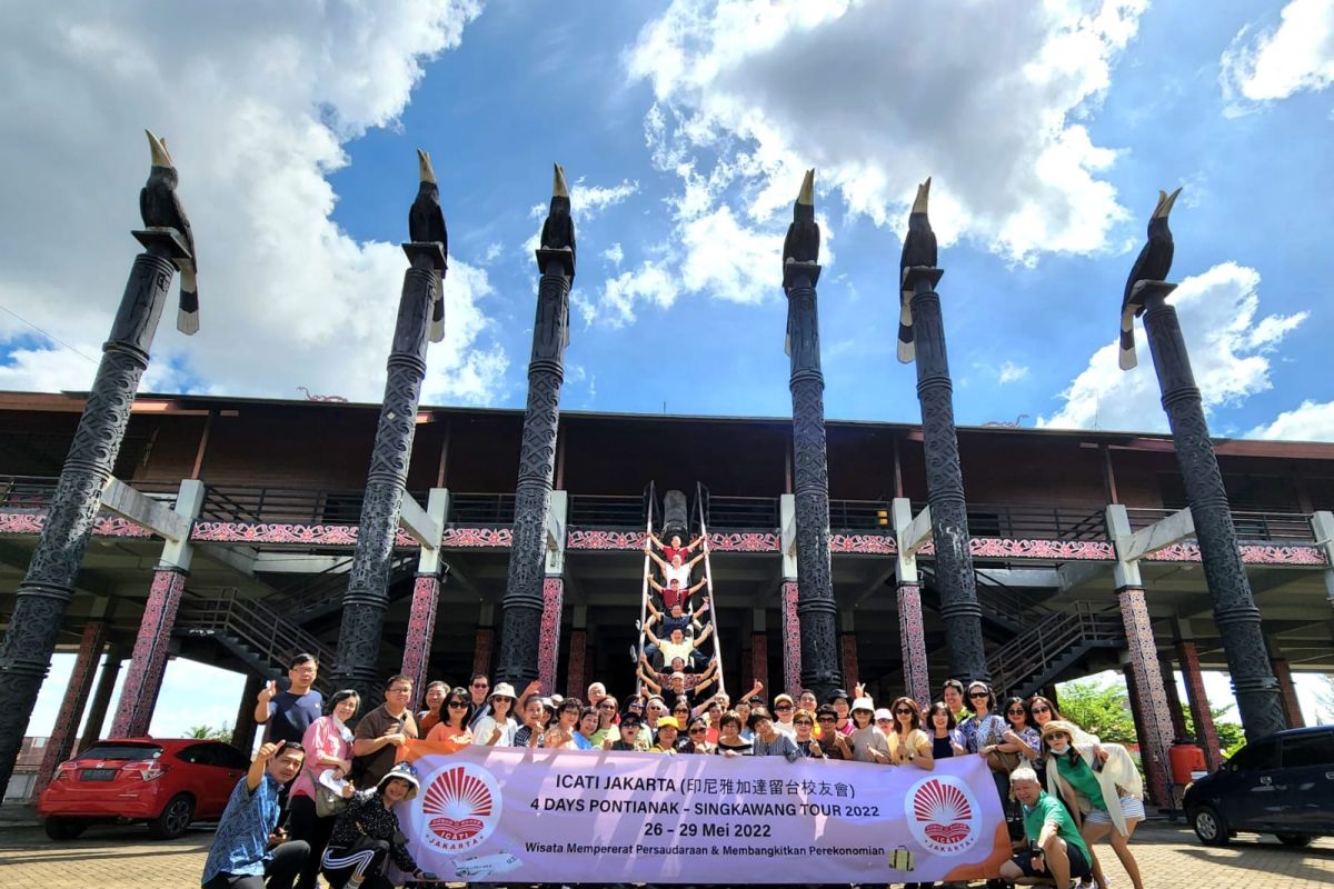 ICATI kunjungi Pontianak dan Singkawang, nikmati wisata kuliner