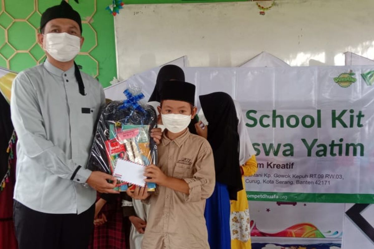 PT Berkah Durian Nusantara santuni siswa yatim melalui Dompet Dhuafa