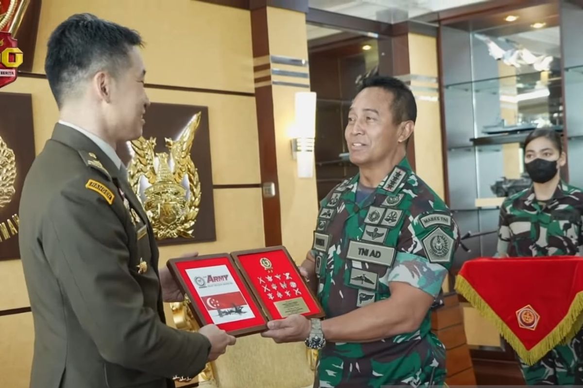 Panglima TNI: RI-Singapura perlu kerja sama di bidang pertahanan