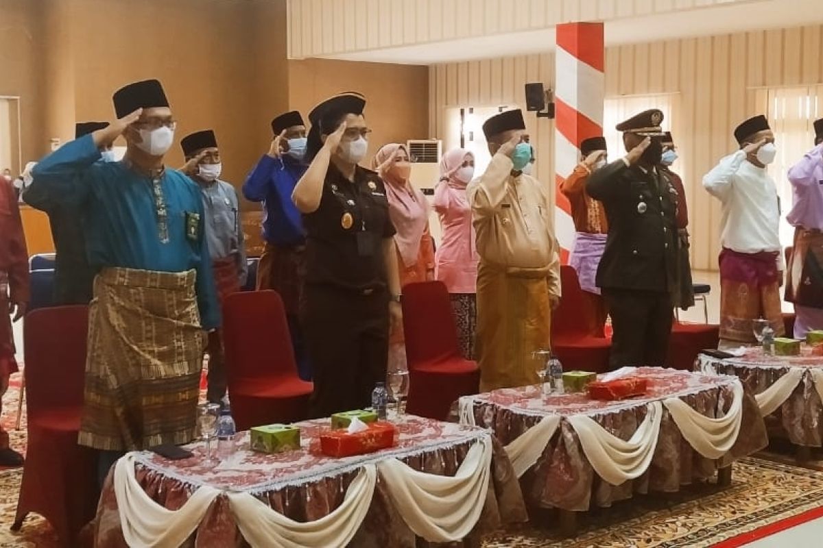 Bupati Merangin ikuti upacara peringatan Hari Lahir Pancasila