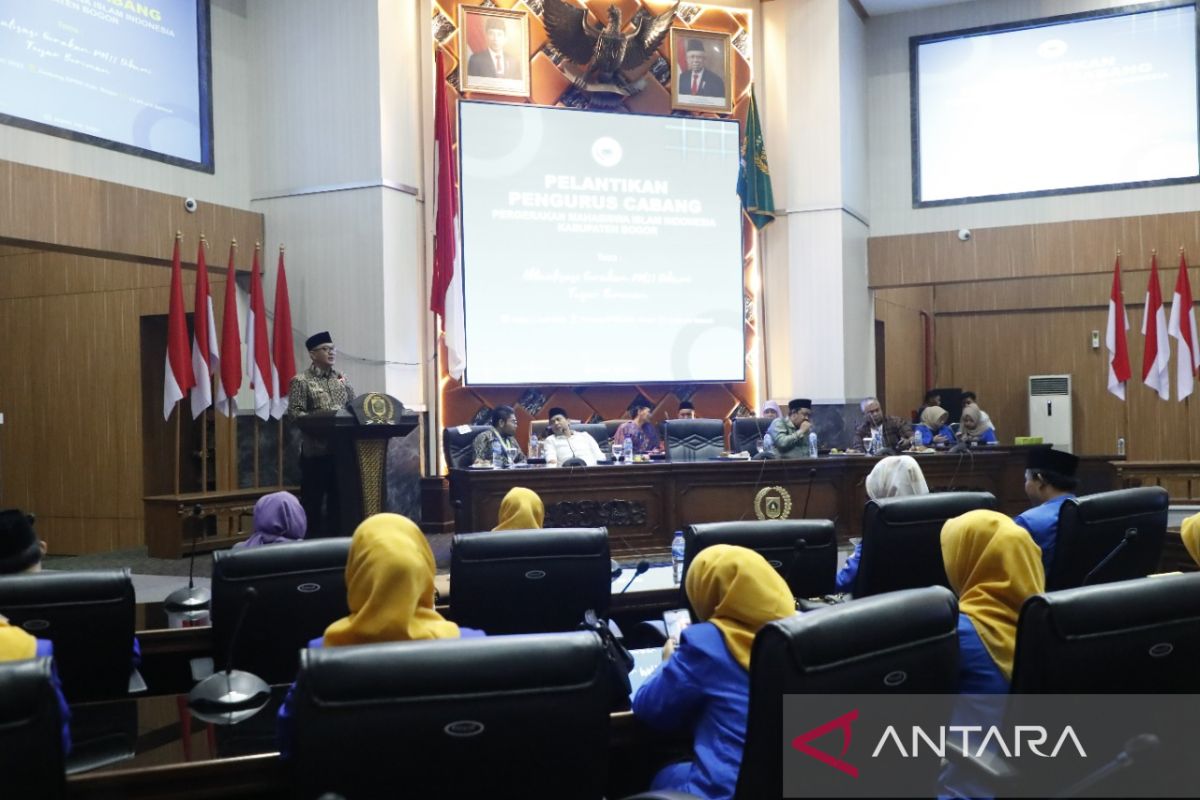 Plt Bupati Bogor minta PMII mendukung pembangunan daerah