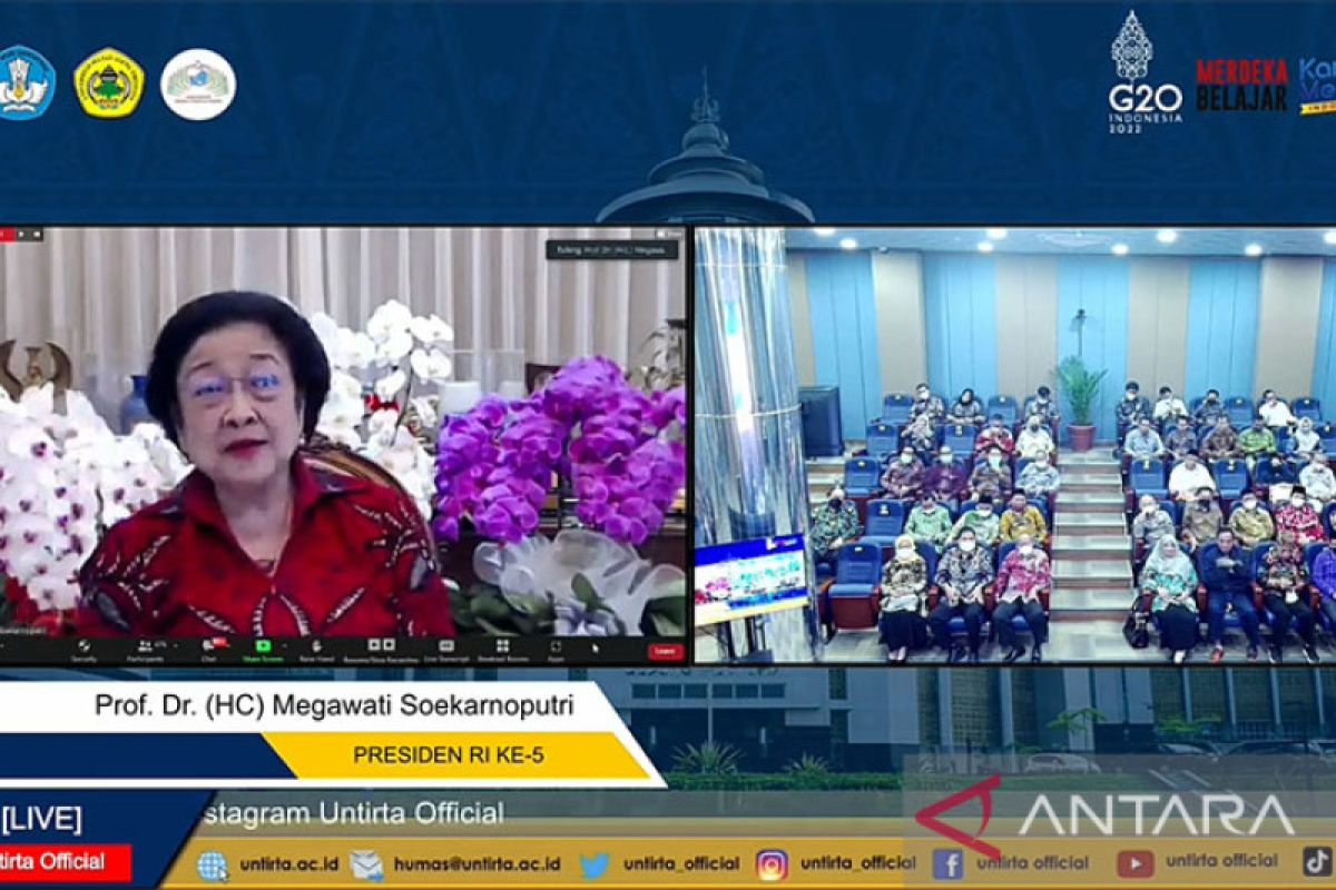 Megawati sebut Hari Lahir Pancasila bangkitkan energi gotong royong