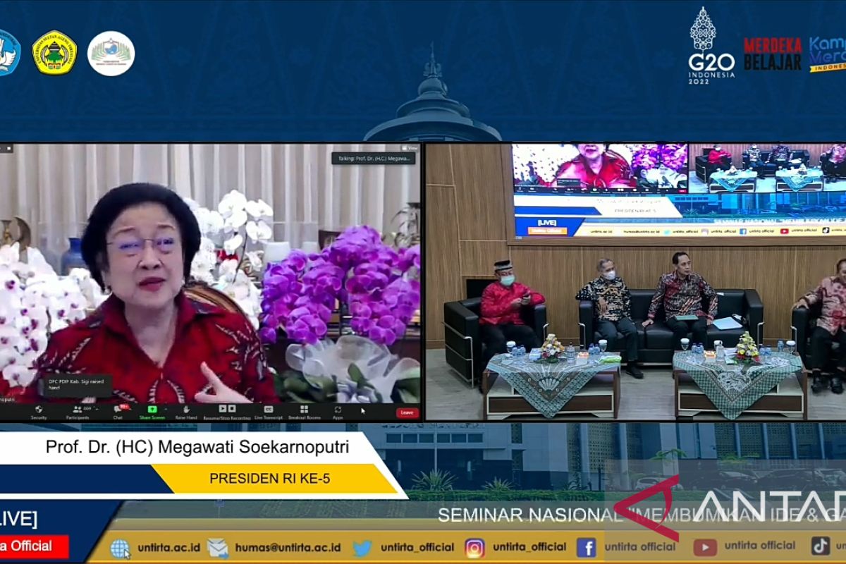 Megawati sebut Hari Lahir Pancasila bangkitkan energi gotong royong