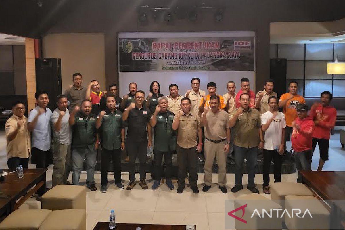 Sigit Widodo dipercaya pimpin IOF Palangka Raya periode 2022-2026