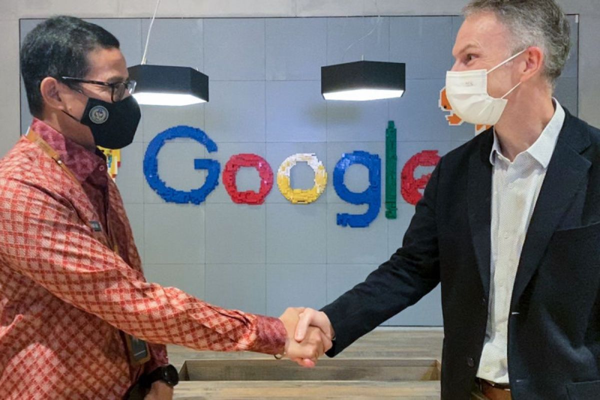 Kunjungi Google di Singapura, Sandiaga berencana lanjutkan kolaborasi