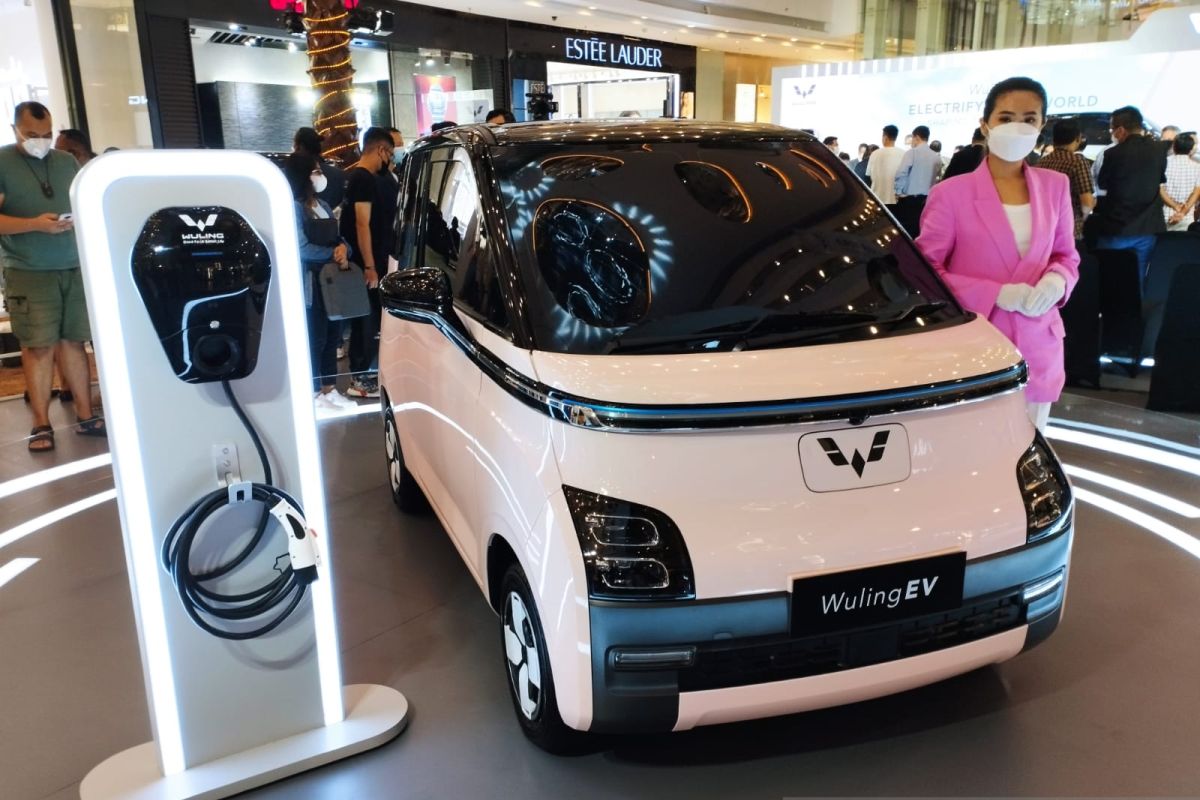 Wuling perkenalkan eksterior EV untuk dijual di Indonesia