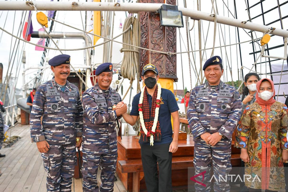 Mendikbudristek lepas kapal Muhibah Budaya Jalur Rempah