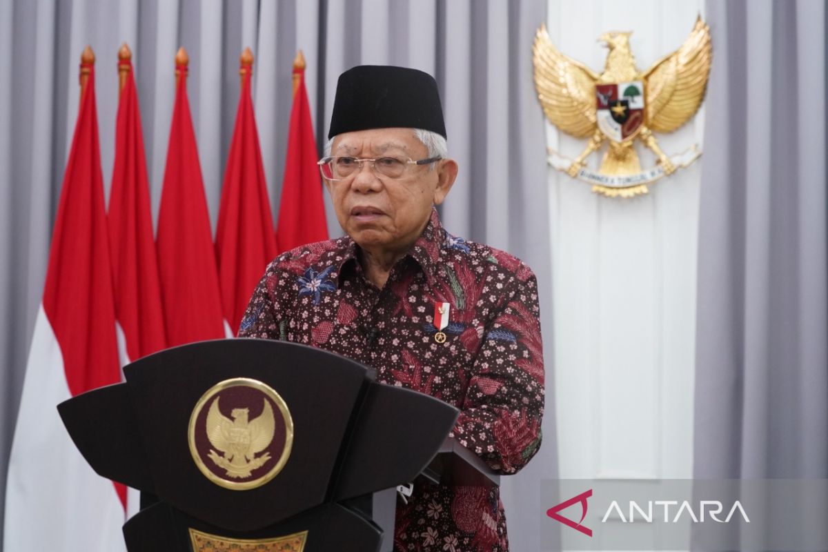 Warga antusias dengar pidato Ma'ruf Amin di Deklarasi Papua Damai