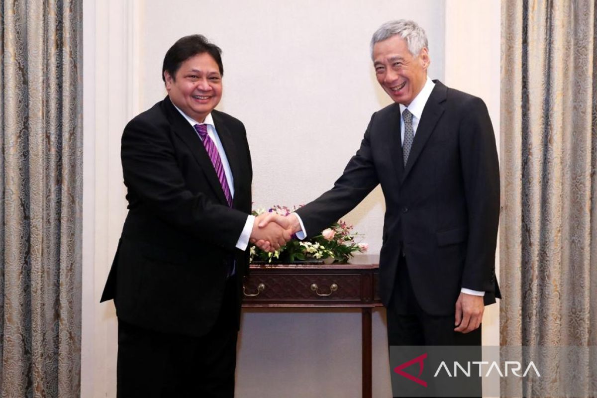Airlangga apresiasi dukungan dan kerja sama bilateral dengan Singapura