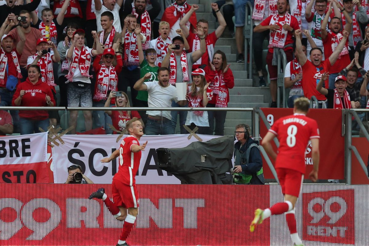 Polandia awali Nations League dengan bekuk Wales 2-1