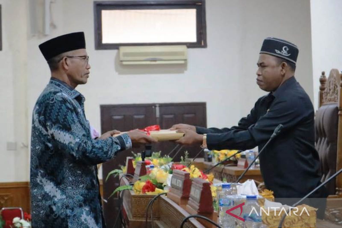 Ini empat rancangan qanun yang diserahkan Pemkab Aceh Barat