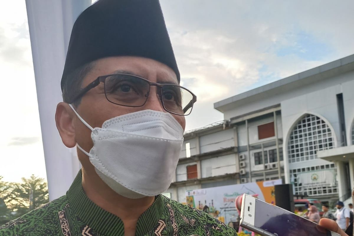 JCH NTB masuk Asrama Haji Kota Mataram 19 Juni 2022