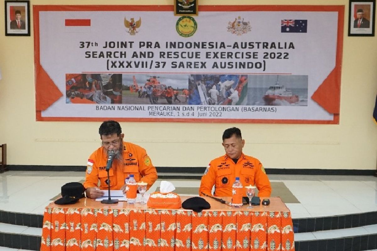 Basarnas gelar latihan bersama Australia di Merauke 2023