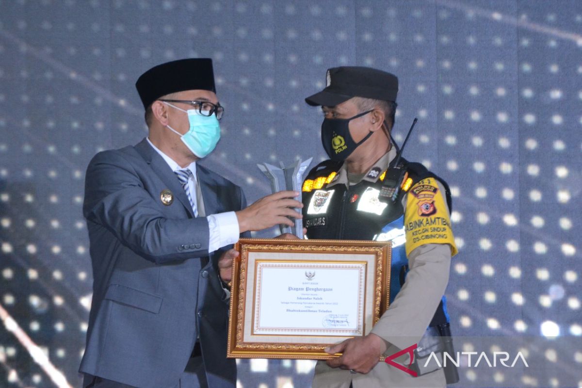Pemkab Bogor berikan Penghargaan Pancakarsa peringati Hari Jadi Bogor