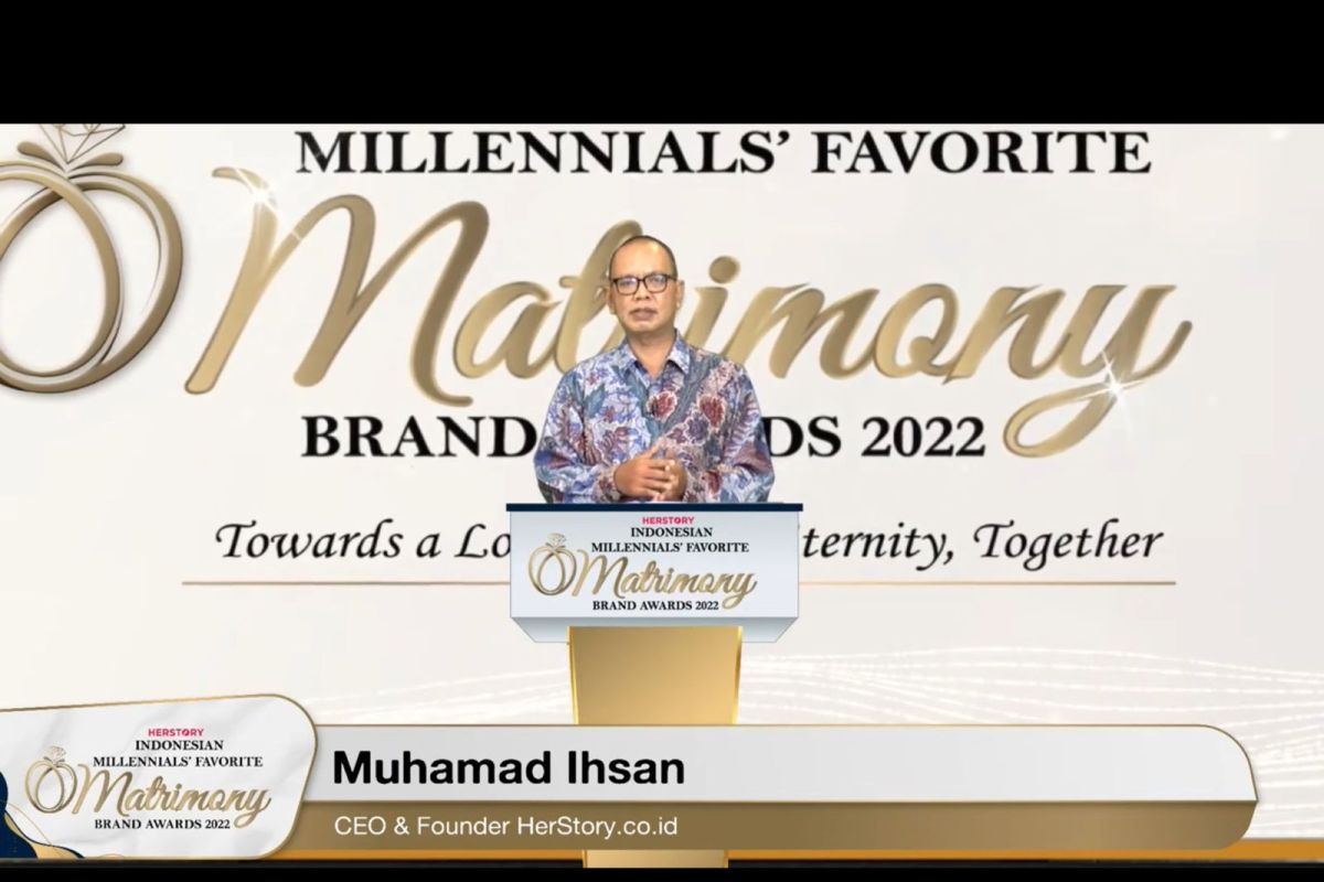 Berikan pilihan terbaik untuk momen pernikahan, HerStory Gelar Indonesian Millennials Favorite Matrimony Brand Awards 2022, Ini Daftar Pemenangnya!