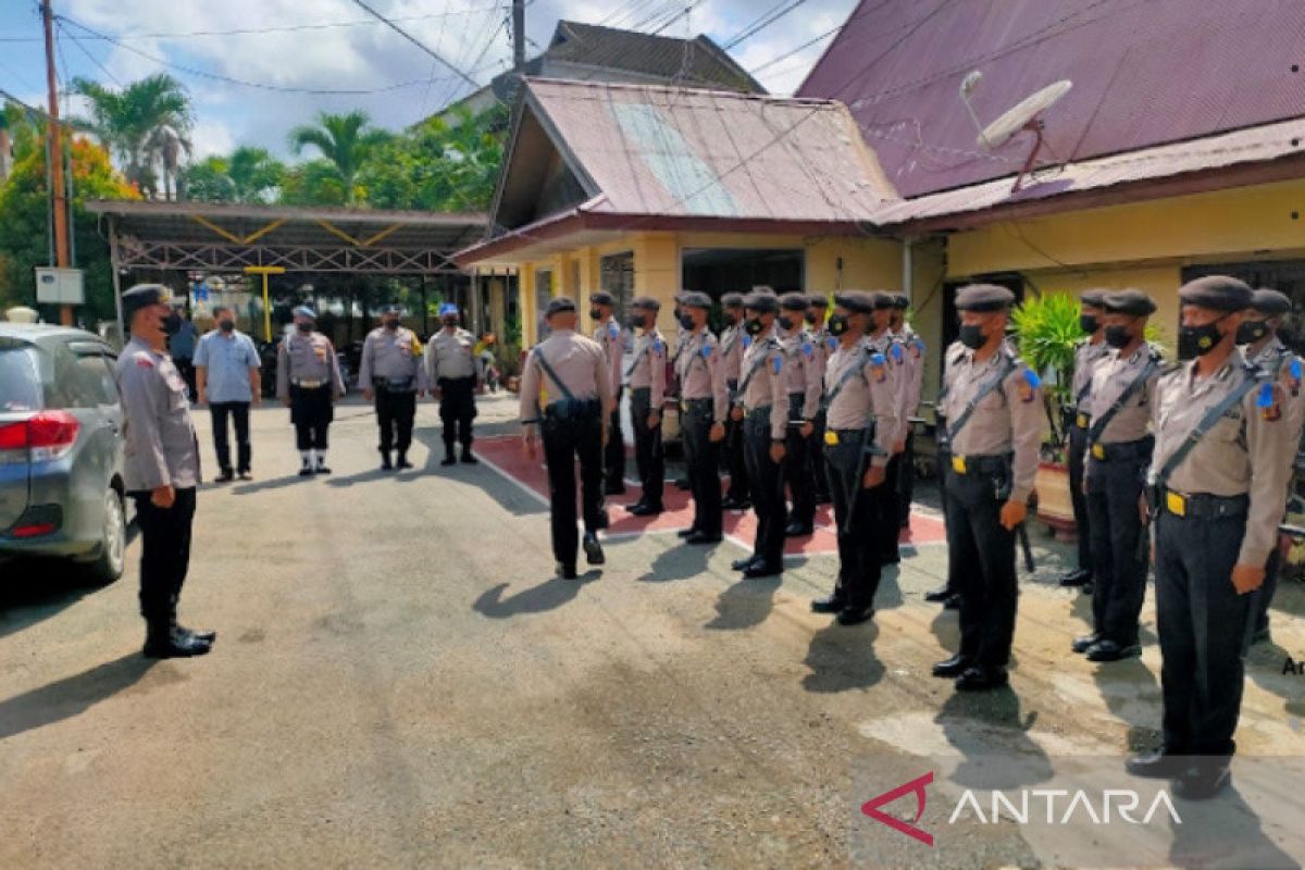 Polsek Samarinda Kota terima 24 siswa magang Diktuk Brigadir Polri